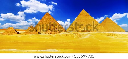 Great Pyramid , located at Giza  Egypt.