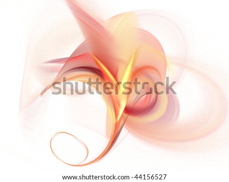 wallpapers white background. stock photo : Abstract art flower backdrop (wallpaper) on white background. Isolated