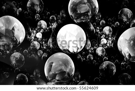 black and white art wallpaper. art - balls lack-white