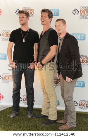 SASKATOON, CANADA - SEPT 9:  High Valley arriving on the Green Carpet of the 2012 Canadian Country Music Association Awards at Credit Union Centre on September 9, 2012 in Saskatoon, Canada