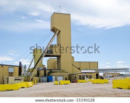 CIGAR LAKE - JUNE 8: Cigar Lake Mine is the largest undeveloped high grade uranium deposit in the world.  June 8, 2010 in Cigar Lake, Saskatchewan, Canada.