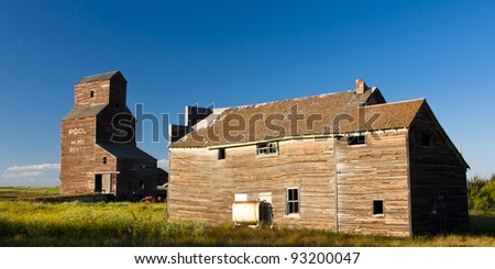 old fashioned buildings