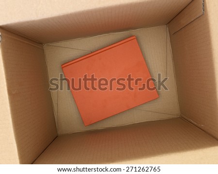 Storage boxes isolated on a wooden shelf