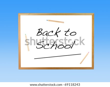 A white board isolated against a white background
