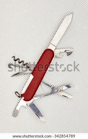 A studio photo of a pocket knife