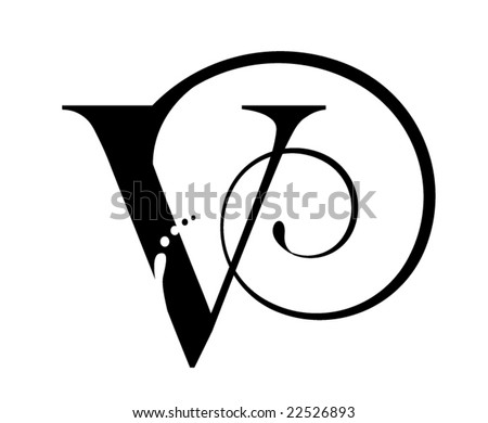 Logo Design Letter on Black Basalt Letter E Letter C Script Find Similar Images