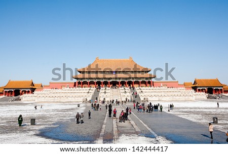 The Forbidden City view