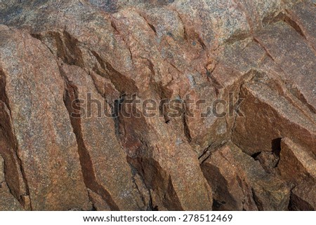 Northern stone texture and background. Granite. Quartz. Quartzite. Mica. Marble. Shungite. Basalt. Red stones.
