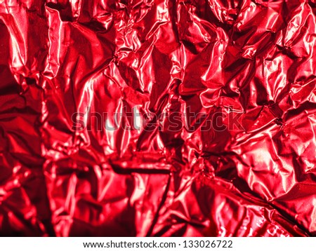 Red foil metallic background