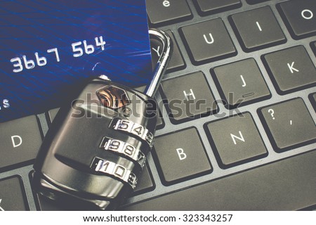 Computer Protection : Safety Lock with Credit Card