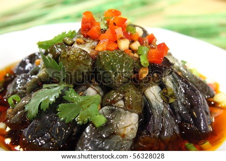 Chinese food: cold dish.Cool and refreshing.