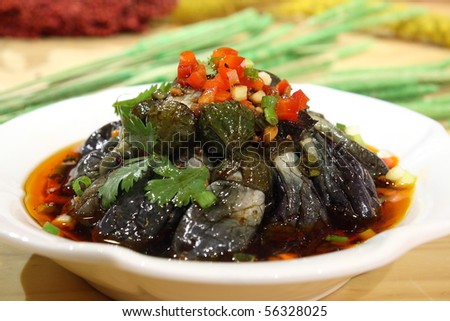 Chinese food: cold dish.Cool and refreshing.