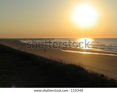 Late Summer Beach Sunrise