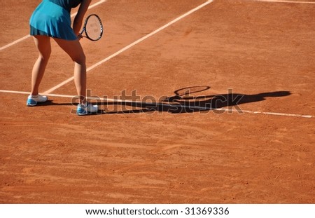 Tennis woman