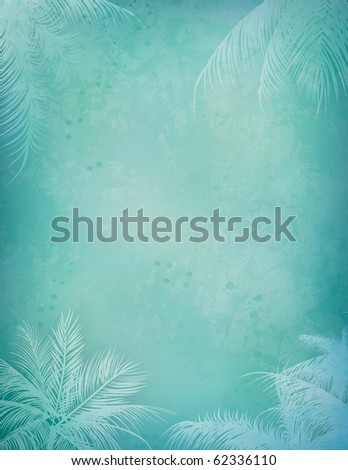 Tropical Island Background Design