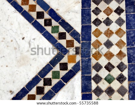 moroccan tile work