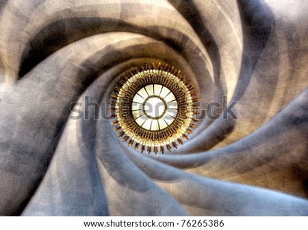 spiral shaped objects