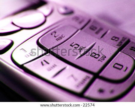Cell Phone Key Pad