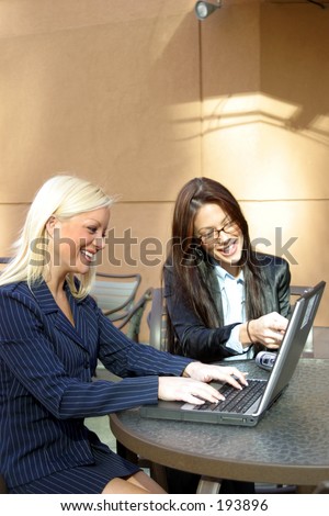 Business Women at Meeting