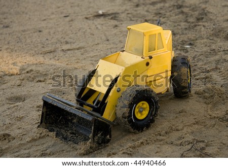 toy front end loader construction truck