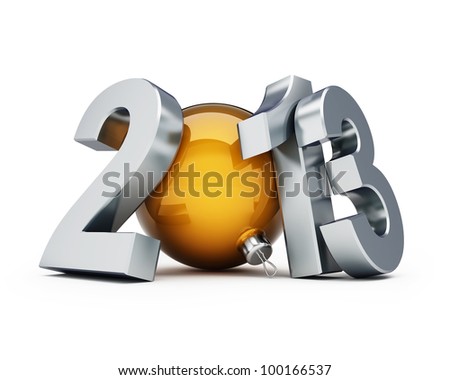 happy new year 2013 on a white background happy new year 2013 on a white background