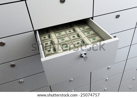 safe bank money