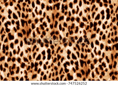 Seamless animal print Beautiful watercolor spotted skin pattern on black background