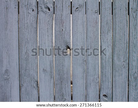 Wooden fence. Wooden fence painted in gray color.
