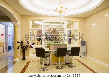 luxury reception room