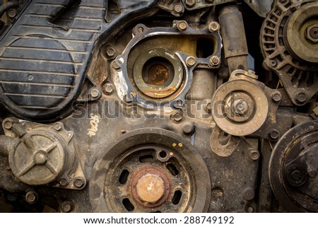 machinery, manufacturing, mechanical, mechanism, metal, old, part, power, rusty, steel,
