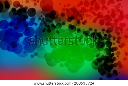 abstract blue green black red background, smooth gradient texture color with wonderful twinkling bokeh