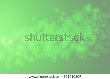 Abstract green light background with beautiful gradient lines with beautiful twinkling bokeh