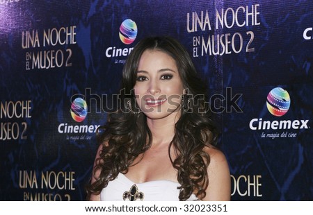 MEXICO CITY, MEXICO-JUNE 9: Singer Cynthia Rodriguez attends the \