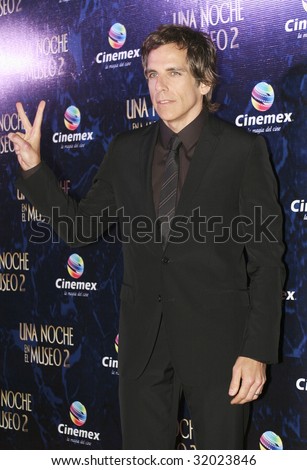 MEXICO CITY, MEXICO-JUNE 9 :  Actor Ben Stiller attends the \