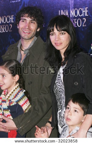 MEXICO CITY, MEXICO-JUNE 9 :  Singer Benny & his Family attends the \