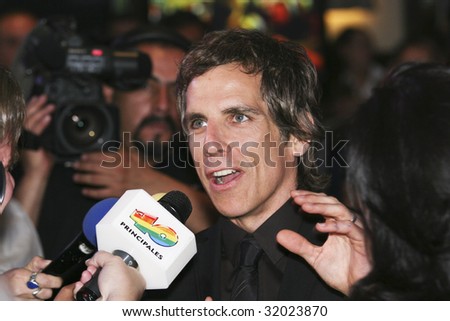 MEXICO CITY, MEXICO-JUNE 9 :  Actor Ben Stiller attends the \
