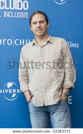 MEXICO CITY, MEXICO- JULY 07:  Director Rodrigo Ortuzar Lynch attends The All Inclusive Motion Picture Press Conference at W Hotel Mexico at Mexico, City., Mexico. July 07 2009