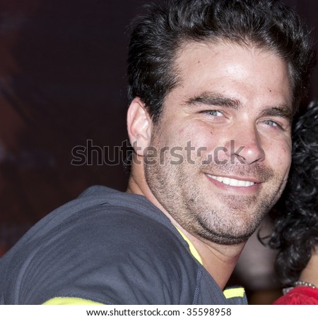 MEXICO CITY, MEXICO-August 11: Alejandro Nones attends the &quot;Nike+ Human Race - stock-photo-mexico-city-mexico-august-alejandro-nones-attends-the-nike-human-race-k-press-conference-35598958