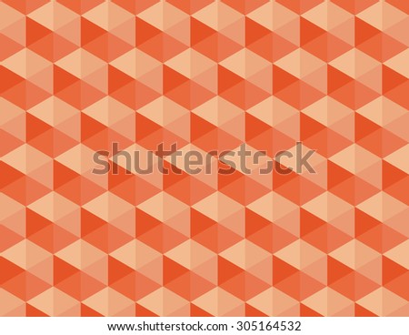 colorful orange geometric pattern background