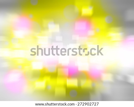 Yellow blurred abstract background,Yellow technology background.