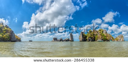 Hon paternal Vietnam sea landscape clouds, mountains, although the Hon father not, but also the pride of the people of Kien Giang, Vietnam