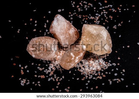 crystals salt