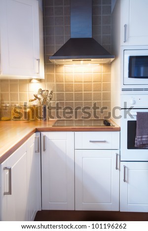Small Home Domestic Kitchen interior