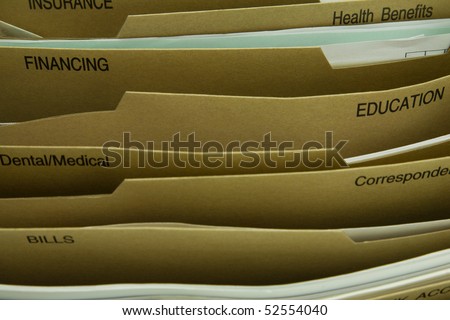 Home Filing Dividers for Taxes,Mortgage,Receipts and all Domestic finance