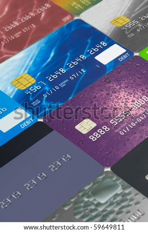 Credit cards and  bank cards