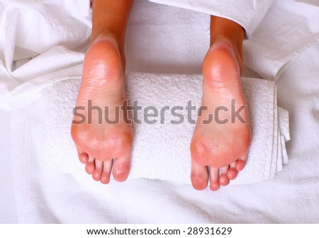 Well-groomed bared a foot of female feet, please see some of my other parts of a body images: