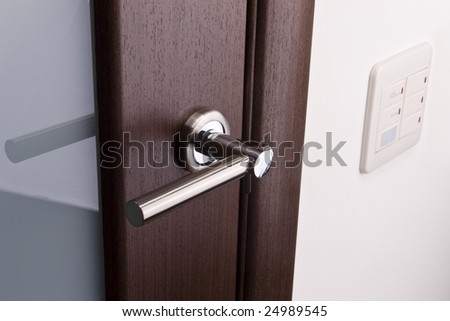 door handles and light switches