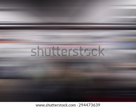 railway in rush hour japan blur background