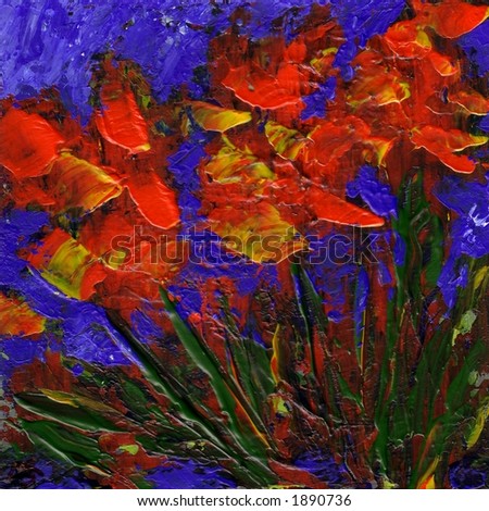 Abstract Painting Images on Red Peony Flower And Watercolor Painting Pastel Find Similar Images