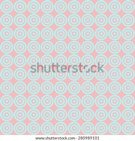 Circle pattern in abstract style